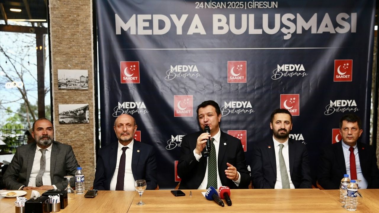 Saadet Partisi Genel Başkanı Mahmut Arıkan'dan Giresun'da Çözüm Odaklı Muhalefet Vurgusu