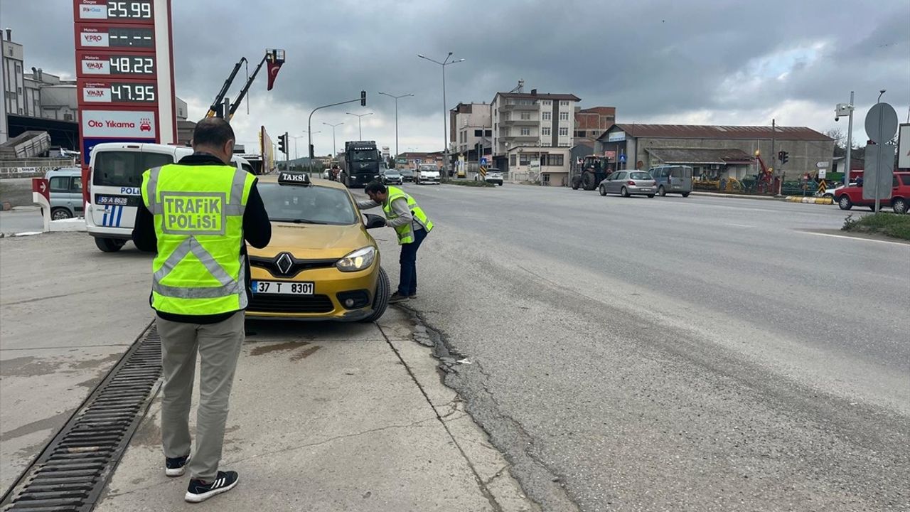 Samsun'da Bayram Süresince Trafik Denetimleri Arttırıldı