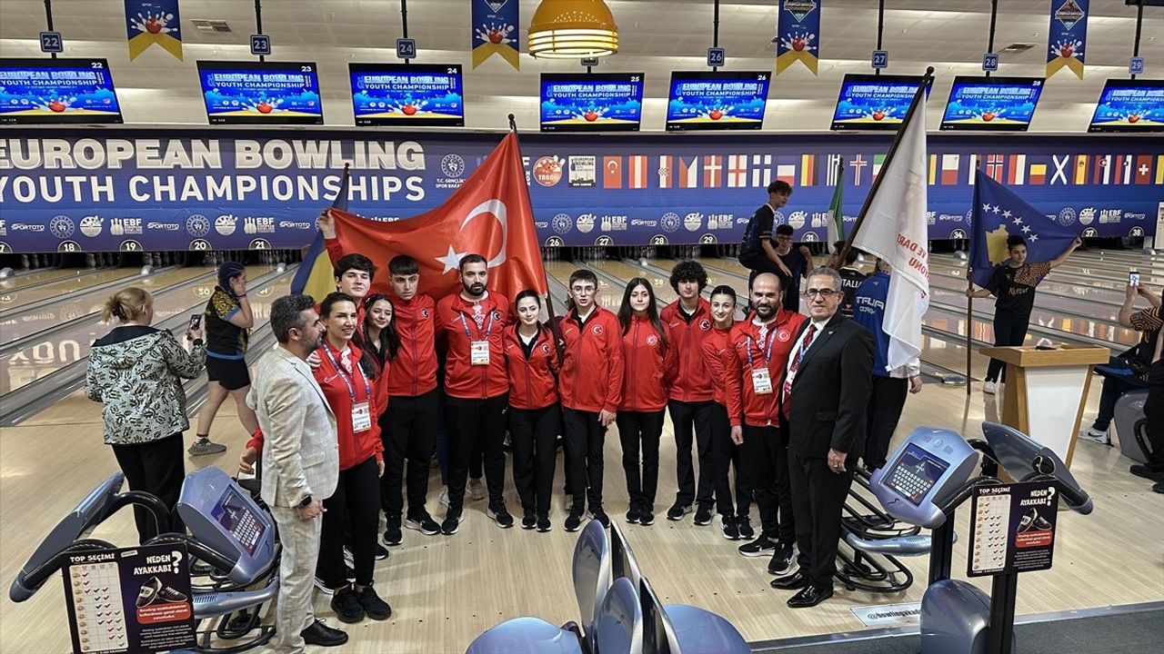 Samsun'da Gençler Avrupa Bowling Şampiyonası Açılış Seremonisi Gerçekleşti
