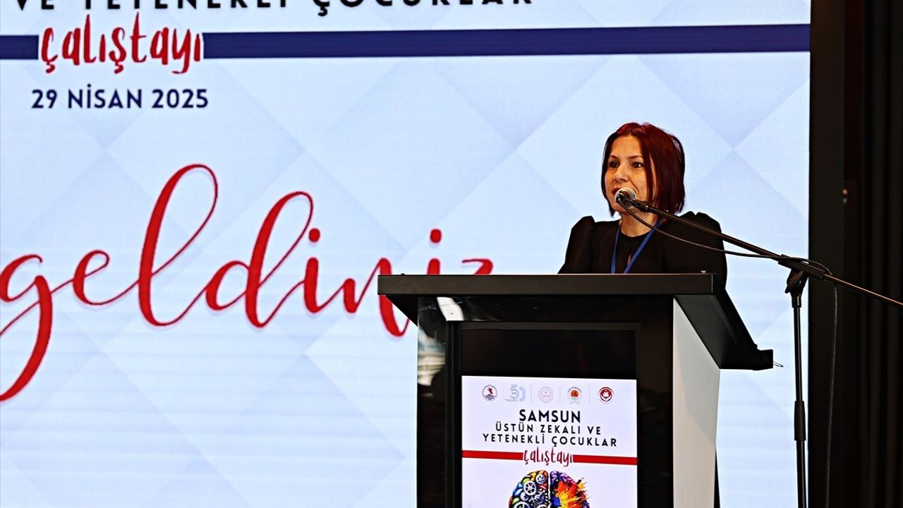 Samsun'da Üstün Zekalı ve Yetenekli Çocuklar Çalıştayı Düzenlendi