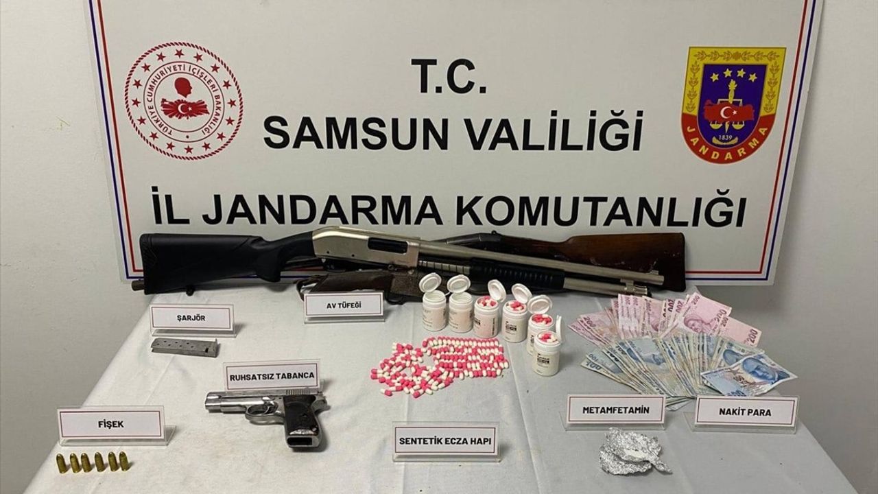 Samsun'da Uyuşturucu Operasyonu: 5 Zanlı Gözaltında