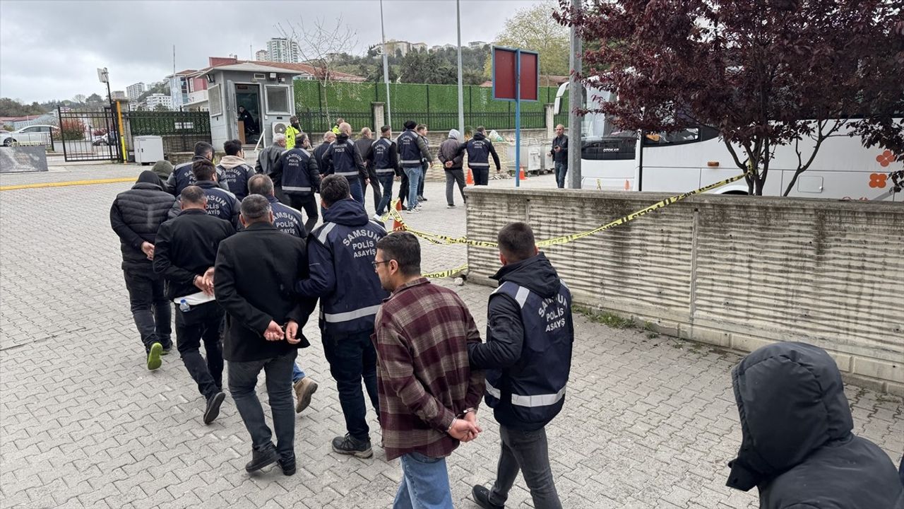 Samsun Merkezli 18 İlde 'Change' Araç Operasyonunda 9 Zanlı Tutuklandı