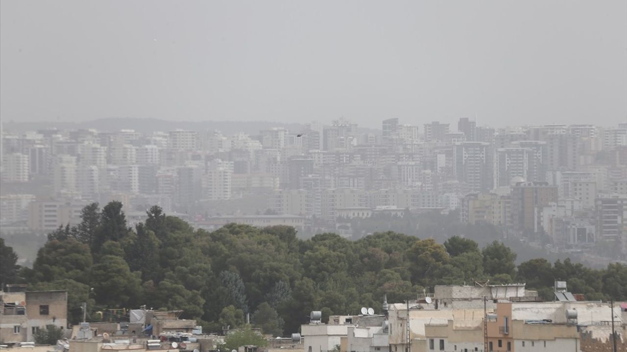 Şanlıurfa'da Toz Taşınımı Hayatı Olumsuz Etkiliyor
