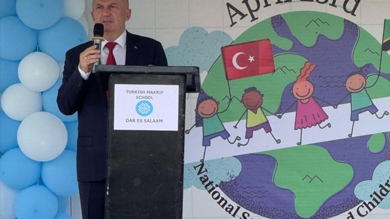 Tanzanya'da 23 Nisan Ulusal Egemenlik ve Çocuk Bayramı Coşkuyla Kutlandı