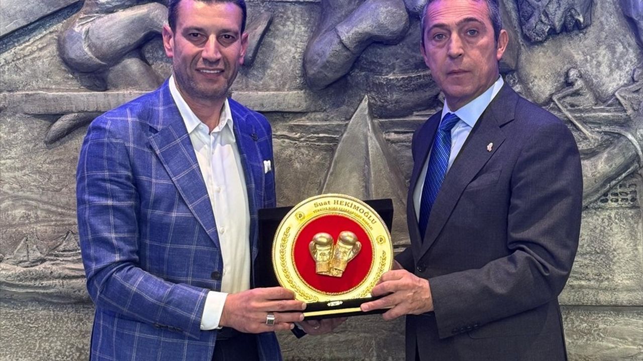 TBF Başkanı Suat Hekimoğlu, Fenerbahçe Başkanı Ali Koç'u Ziyaret Etti
