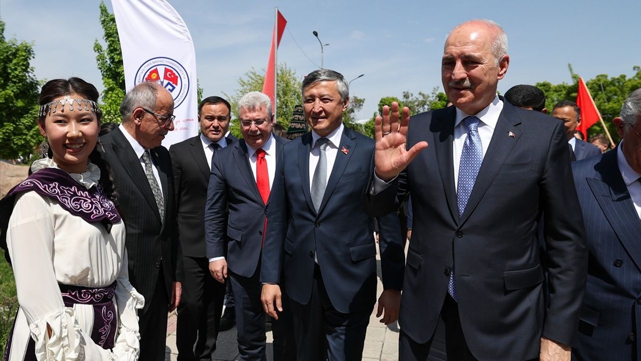 TBMM Başkanı Kurtulmuş, Kırgızistan-Türkiye Manas Üniversitesi'ni Ziyaret Etti