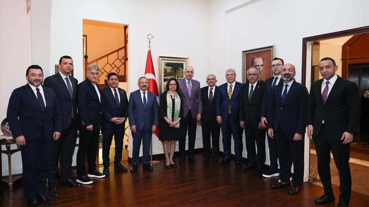 TBMM Başkanı Numan Kurtulmuş, Bişkek Büyükelçiliğini Ziyaret Etti