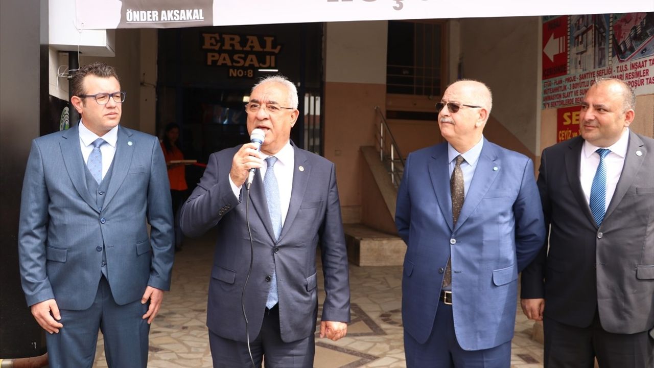 Tekirdağ'da Demokratik Sol Parti İl Binası Açıldı