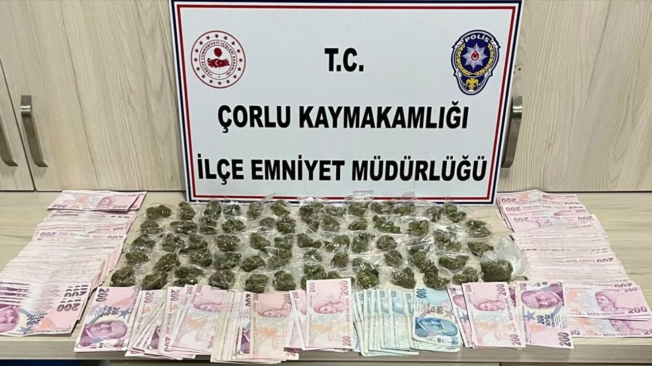 Tekirdağ'da Uyuşturucu Ele Geçirilen Sürücü Tutuklandı