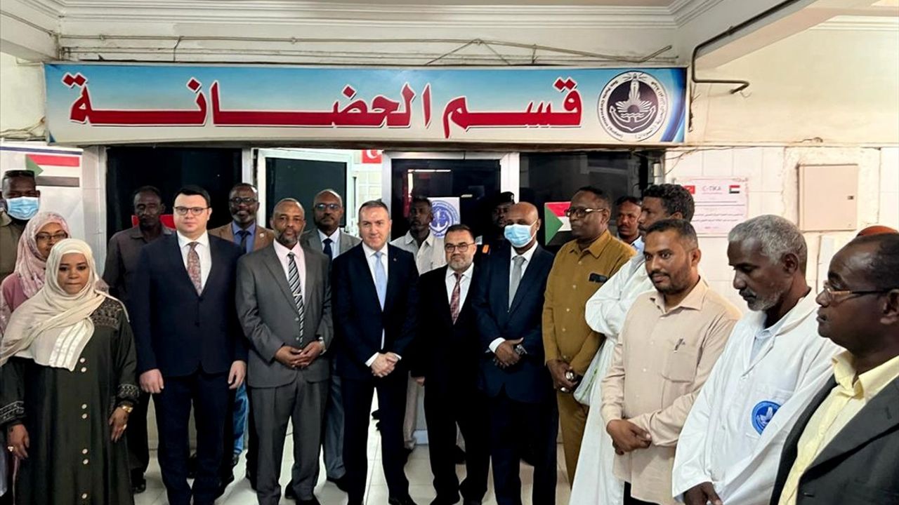 TİKA, Sudan'da Yenidoğan Yoğun Bakım Ünitesi Açtı