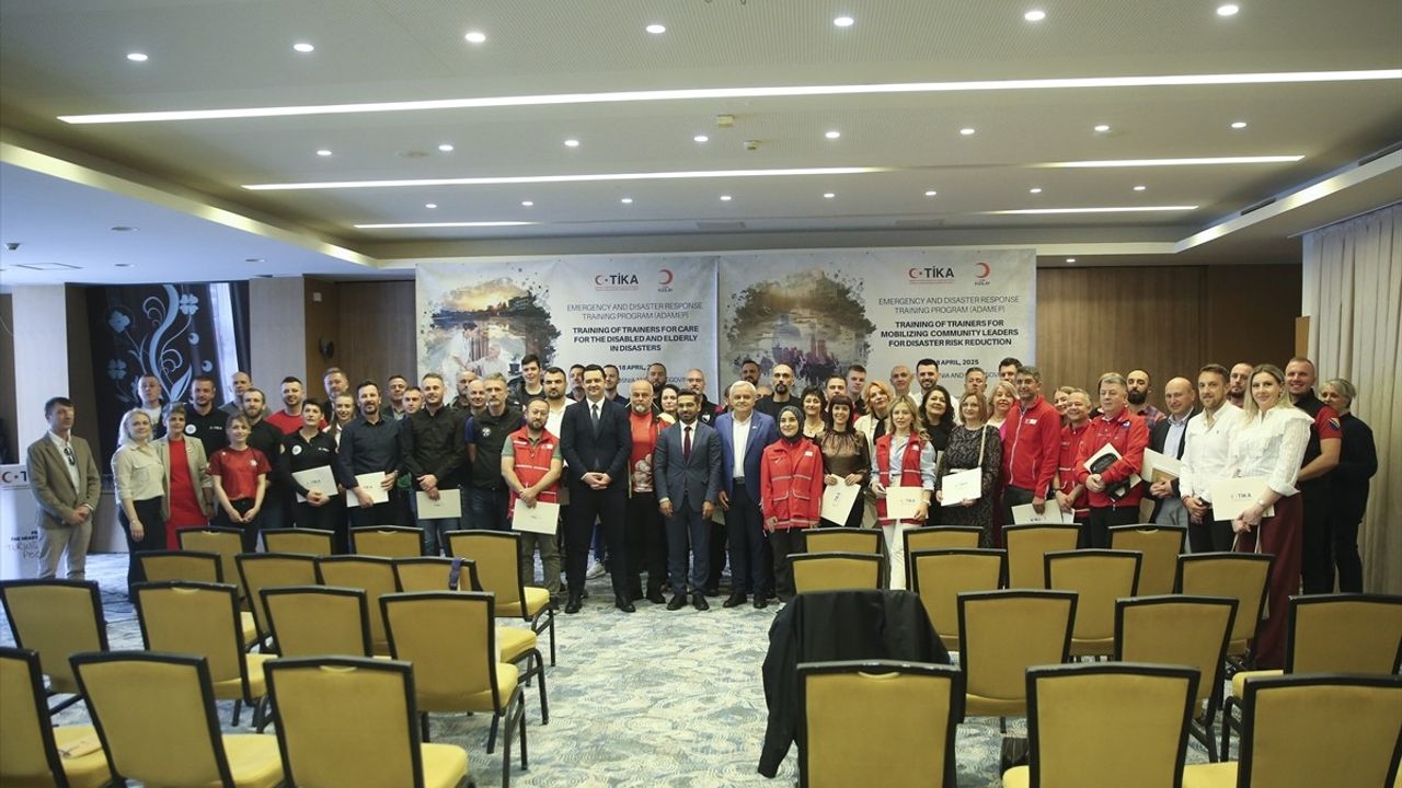 TİKA, Türkiye'nin Afet Müdahale Tecrübelerini Bosna Hersek'e Aktardı