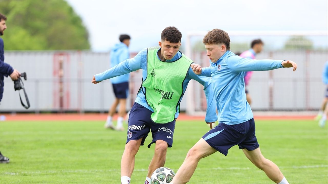 Trabzonspor 19 Yaş Altı Futbol Takımı, Salzburg ile Yarı Final Maçına Hazır