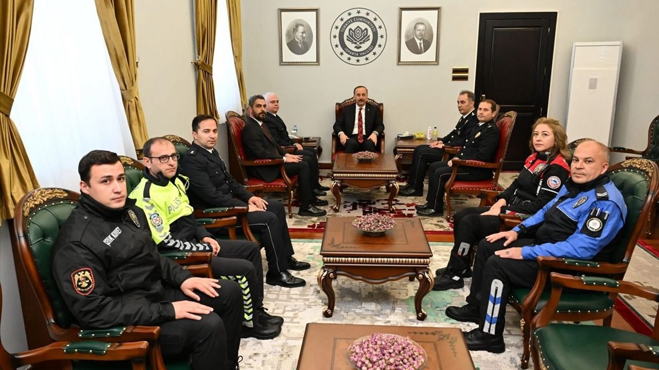 Türk Polis Teşkilatının 180. Yıl Dönümü Törenleri Antalya, Muğla ve Isparta'da Kutlandı