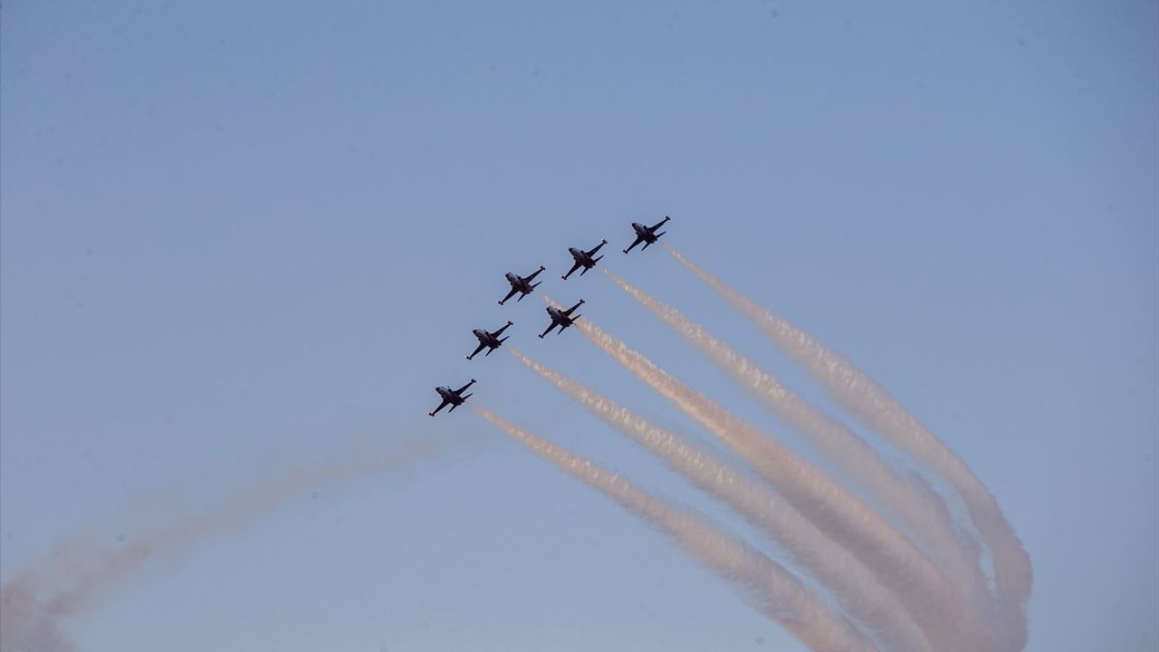 Türk Yıldızları İskenderun Semalarında Prova Uçuşu Gerçekleştirildi