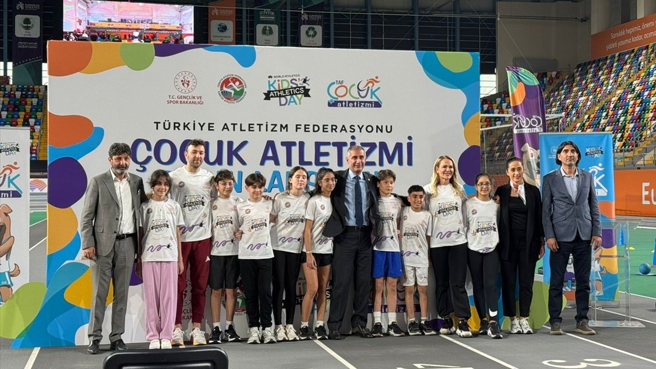 Türkiye Atletizm Federasyonu'ndan 'Çocuk Atletizmi' Projesi Lansmanı