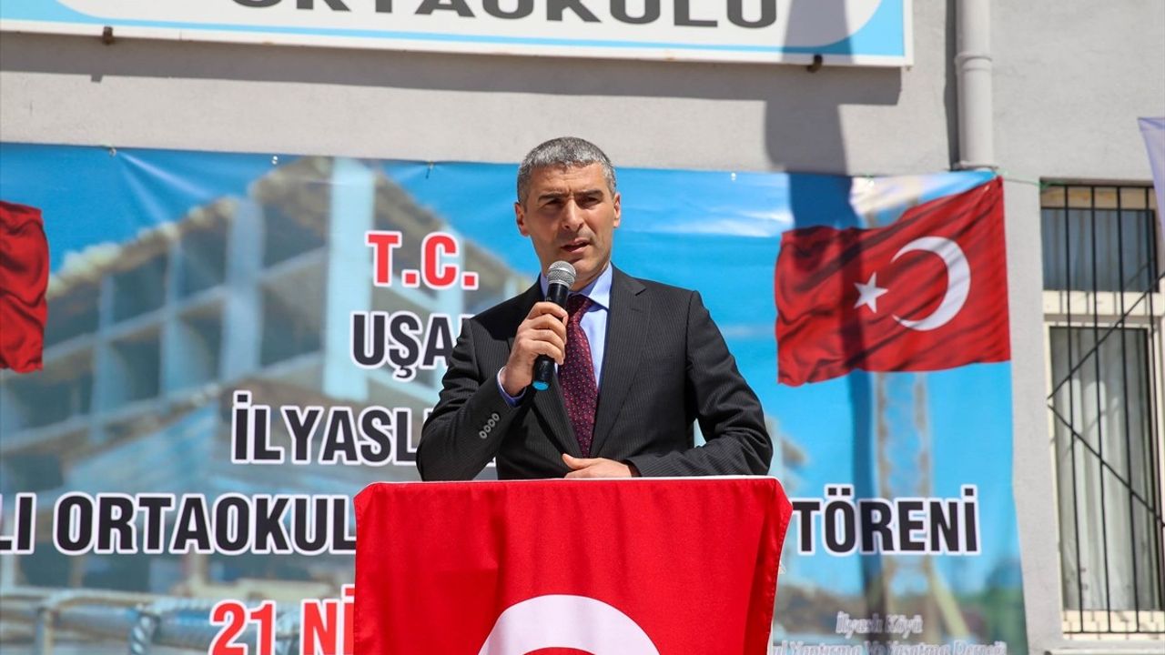 Uşak'ta Hayırseverlerden Yeni 8 Derslikli Okul