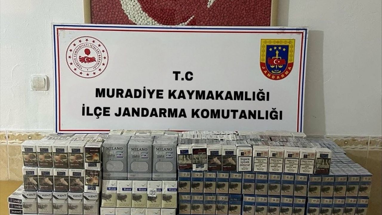 Van'da Kaçak Sigara Operasyonu: 3 Bin 140 Paket Ele Geçirildi