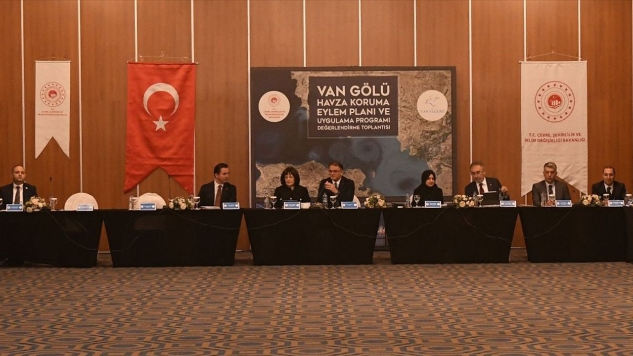 Van Gölü Havza Koruma Eylem Planı ve Uygulama Programı Toplantısı Gerçekleştirildi