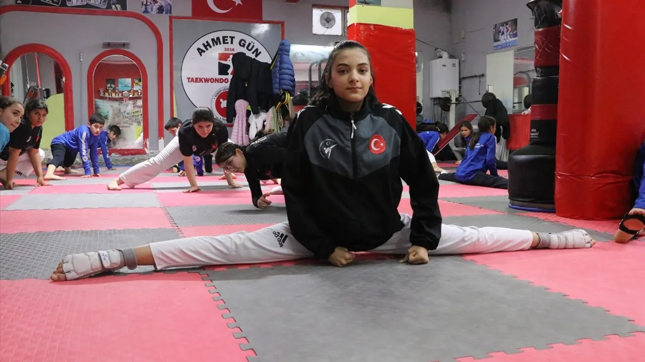 Yetenek Taraması ile Keşfedilen Milli Tekvandocular Hedeflerini Büyütüyor