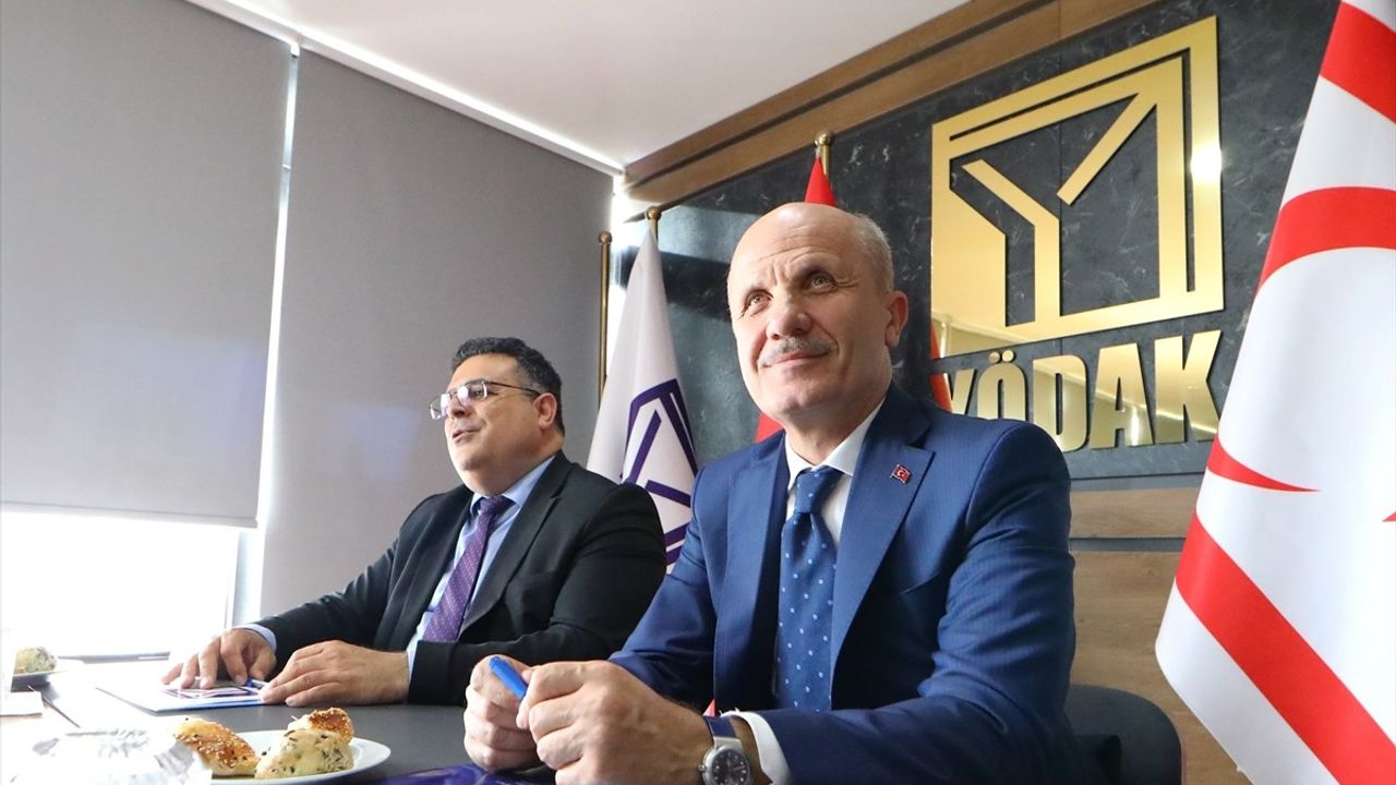 YÖK Başkanı Prof. Dr. Erol Özvar, KKTC'de YÖDAK'ı Ziyaret Etti