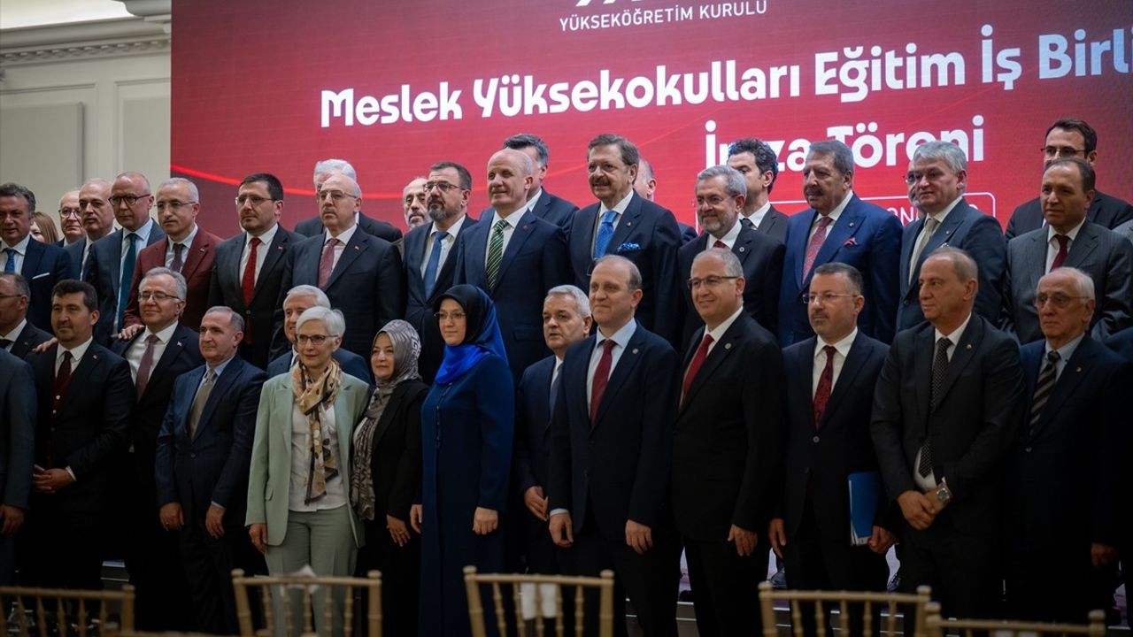 YÖK ve TOBB'dan Meslek Yüksekokulları İçin Eğitim İşbirliği Protokolü
