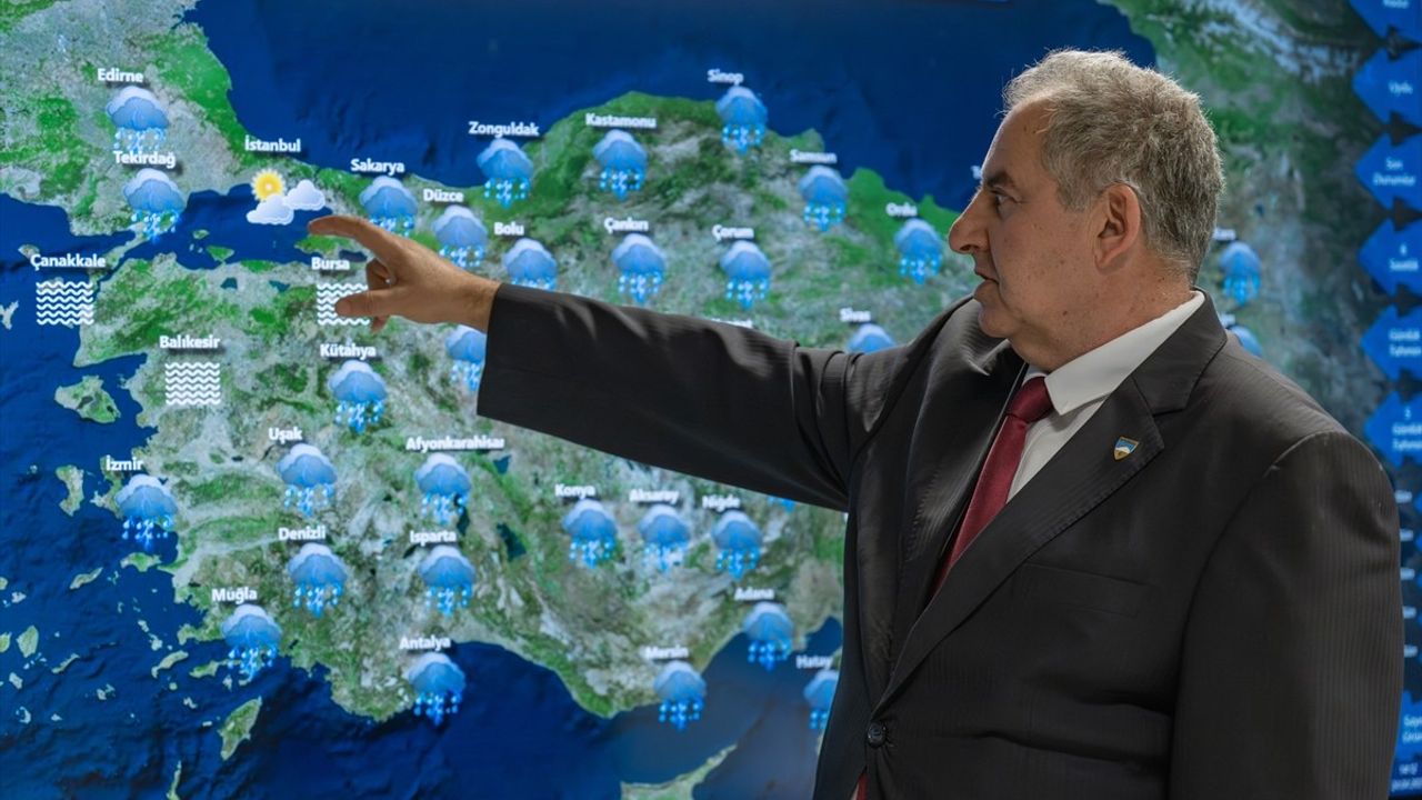 Yurt Genelinde Yağışlı Hava Etkisini Sürdürecek