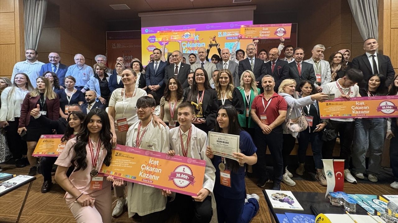 10. Bilim ve Fikir Festivali'nde Ödüller Sahiplerini Buldu