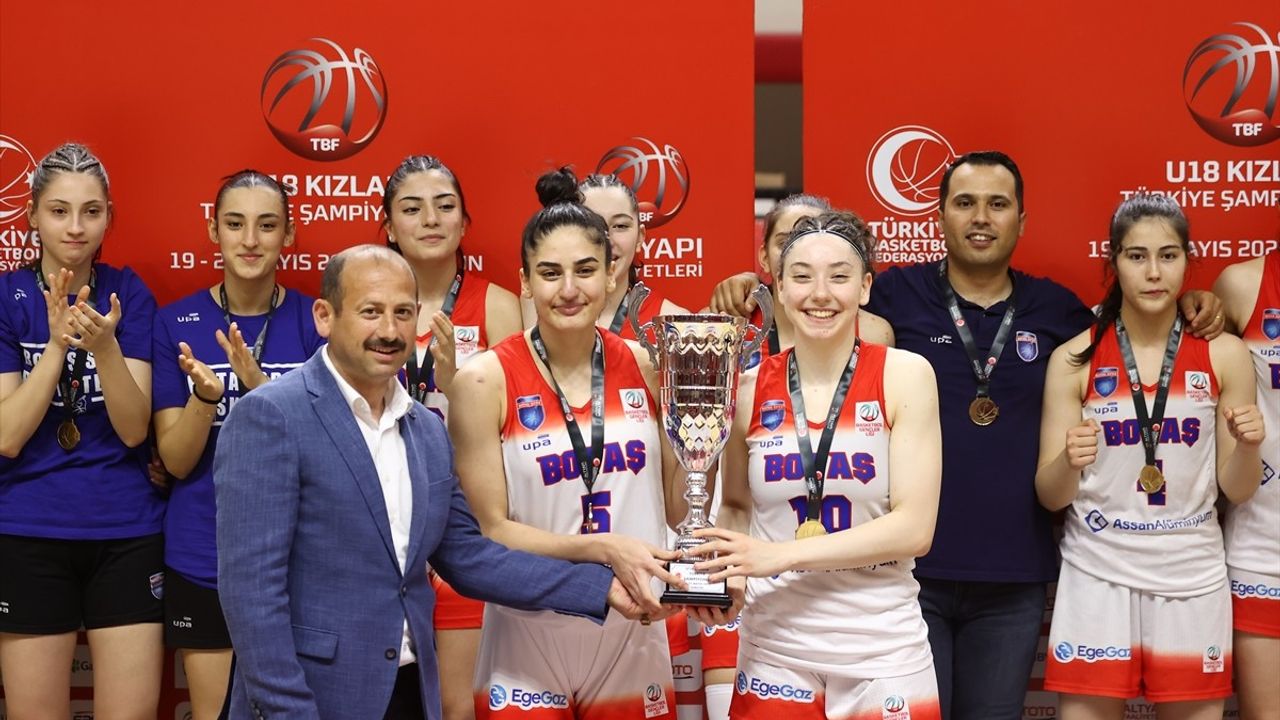 18 Yaş Altı Kızlar Basketbol Türkiye Şampiyonası Samsun'da Tamamlandı