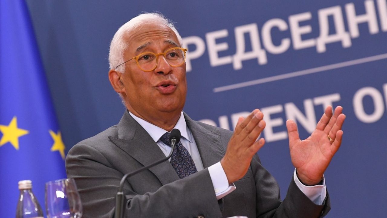 AB Konseyi Başkanı Costa, Sırbistan'ın AB Üyelik Sürecine Destek Verdi