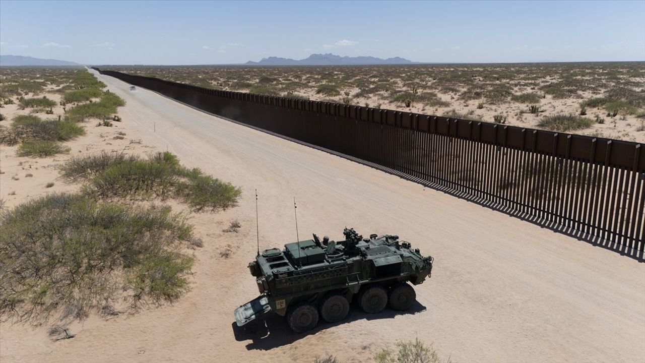ABD Ordusu, Meksika Sınırında Yeni Yetkilerle Görev Yapıyor