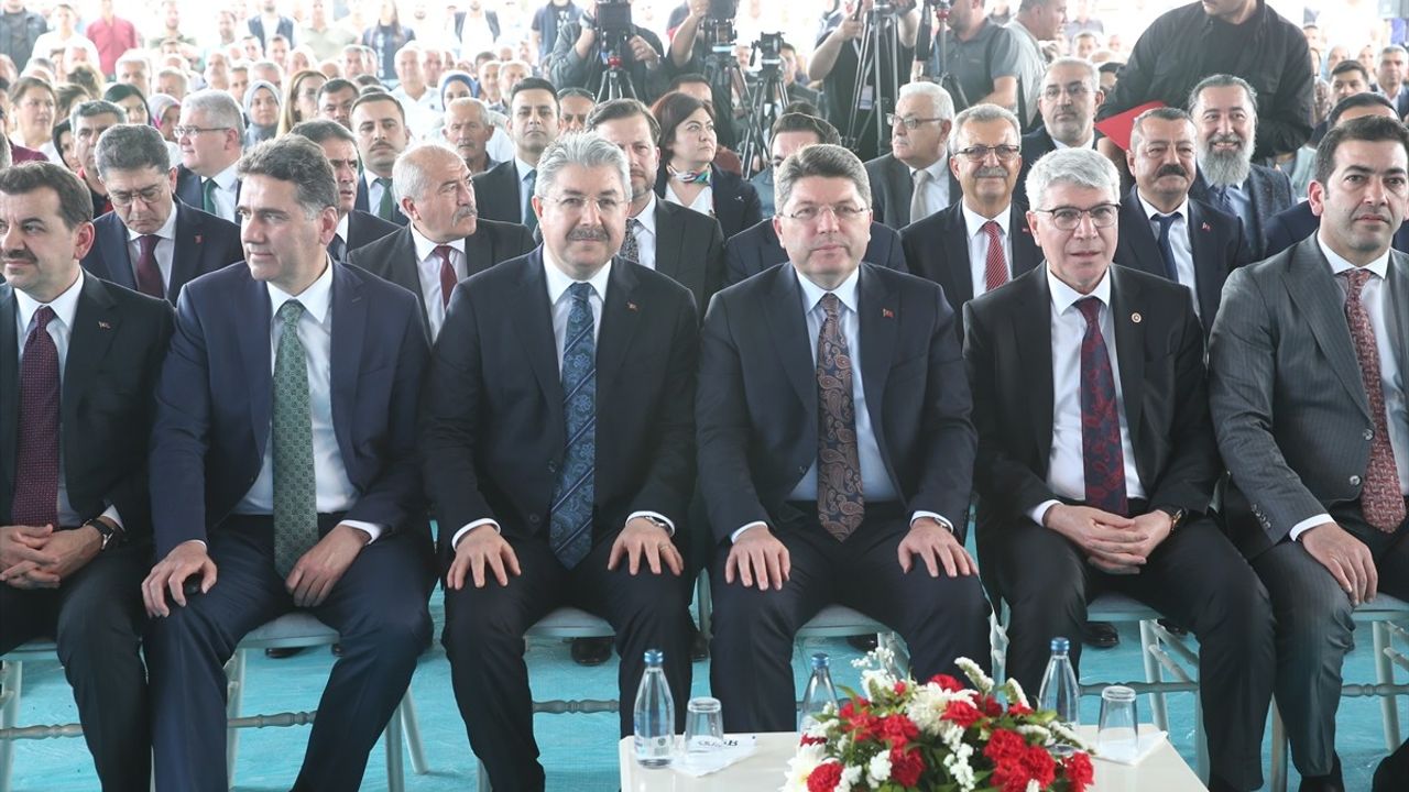 Adalet Bakanı Tunç, Osmaniye'de Yeni Adalet Sarayı'nın Temelini Attı