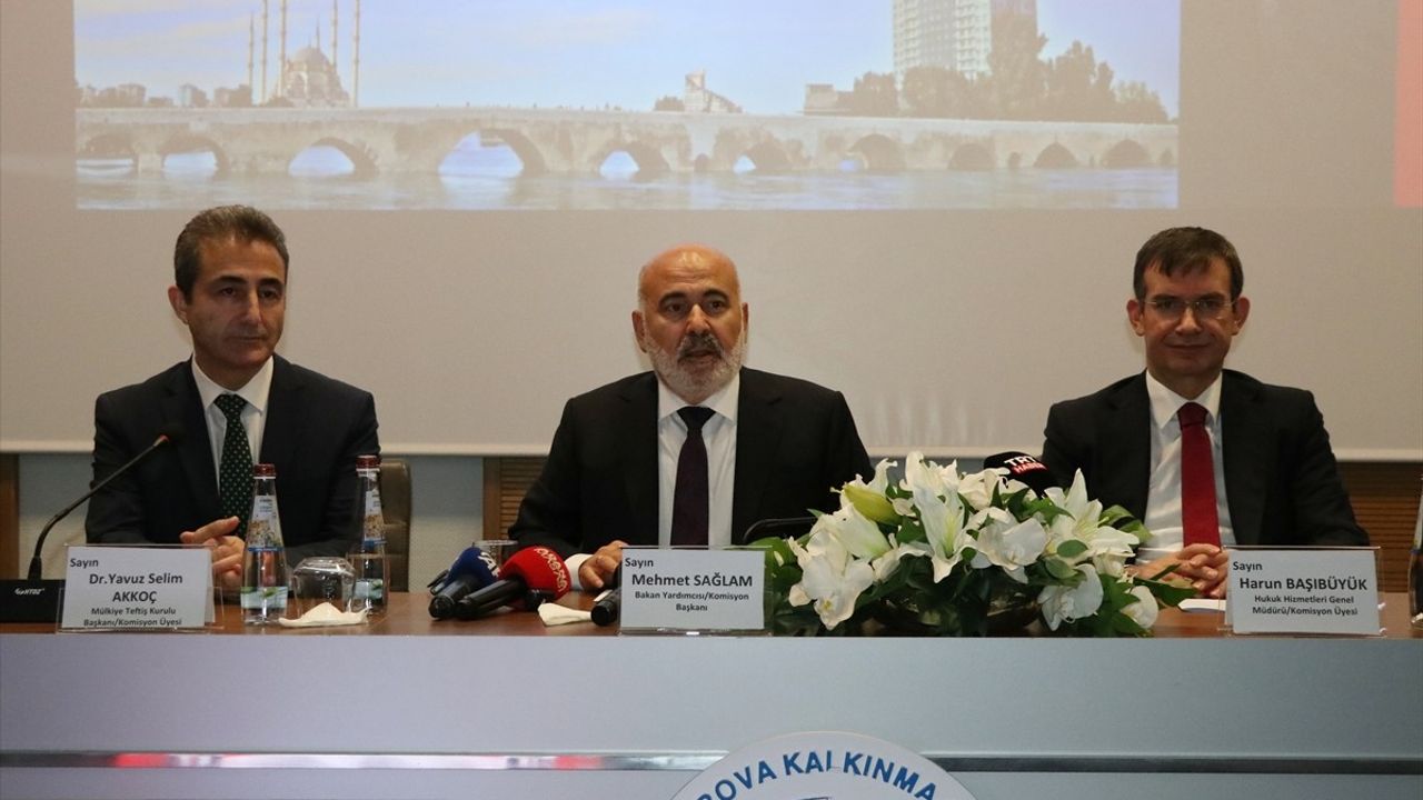 Adana'da İçişleri Bakanlığı Kolluk Gözetim Komisyonu Toplantısı Yapıldı