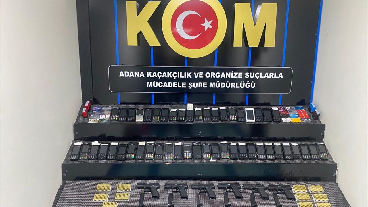 Adana'da Tefecilik ve Yasa Dışı Silah Ticareti Operasyonu: İki Zanlı Tutuklandı