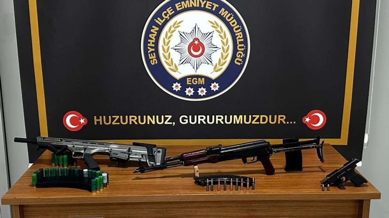 Adana Seyhan'da Ruhsatsız Silahlarla İlgili Operasyon: 3 Kardeş Gözaltına Alındı