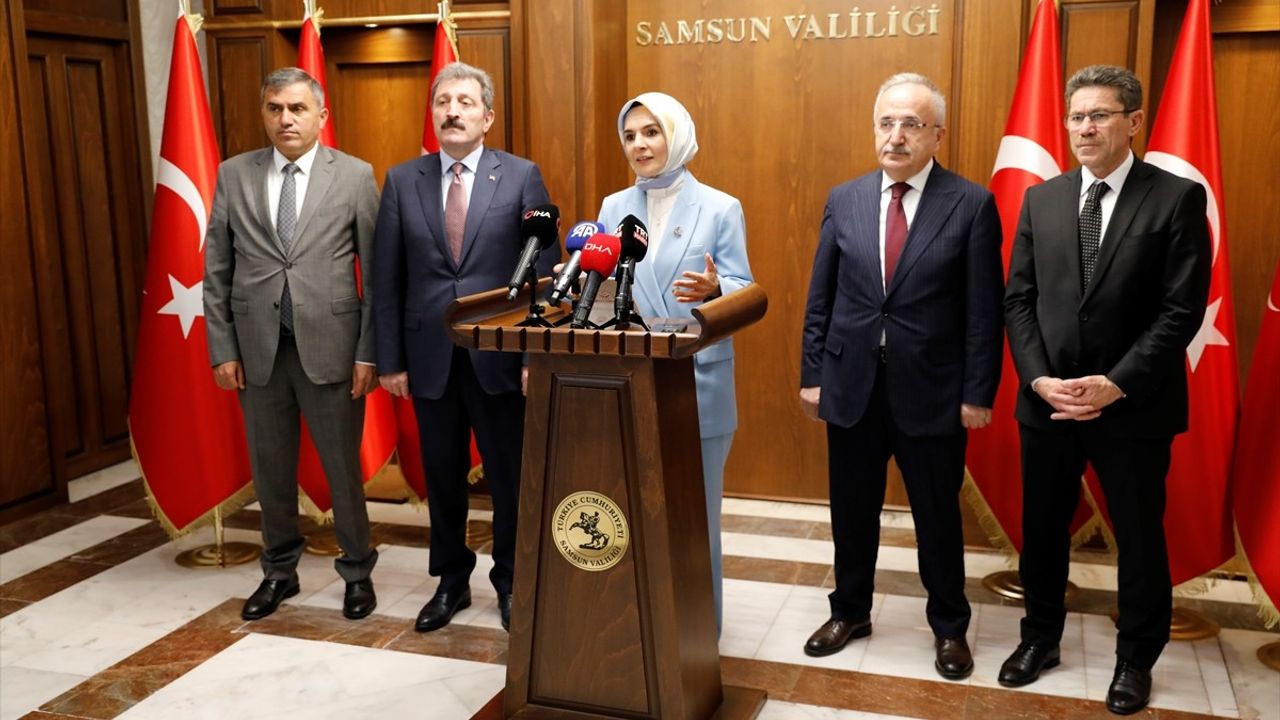 Aile ve Sosyal Hizmetler Bakanı Göktaş, Samsun’da Doğum Yardımını Duyurdu