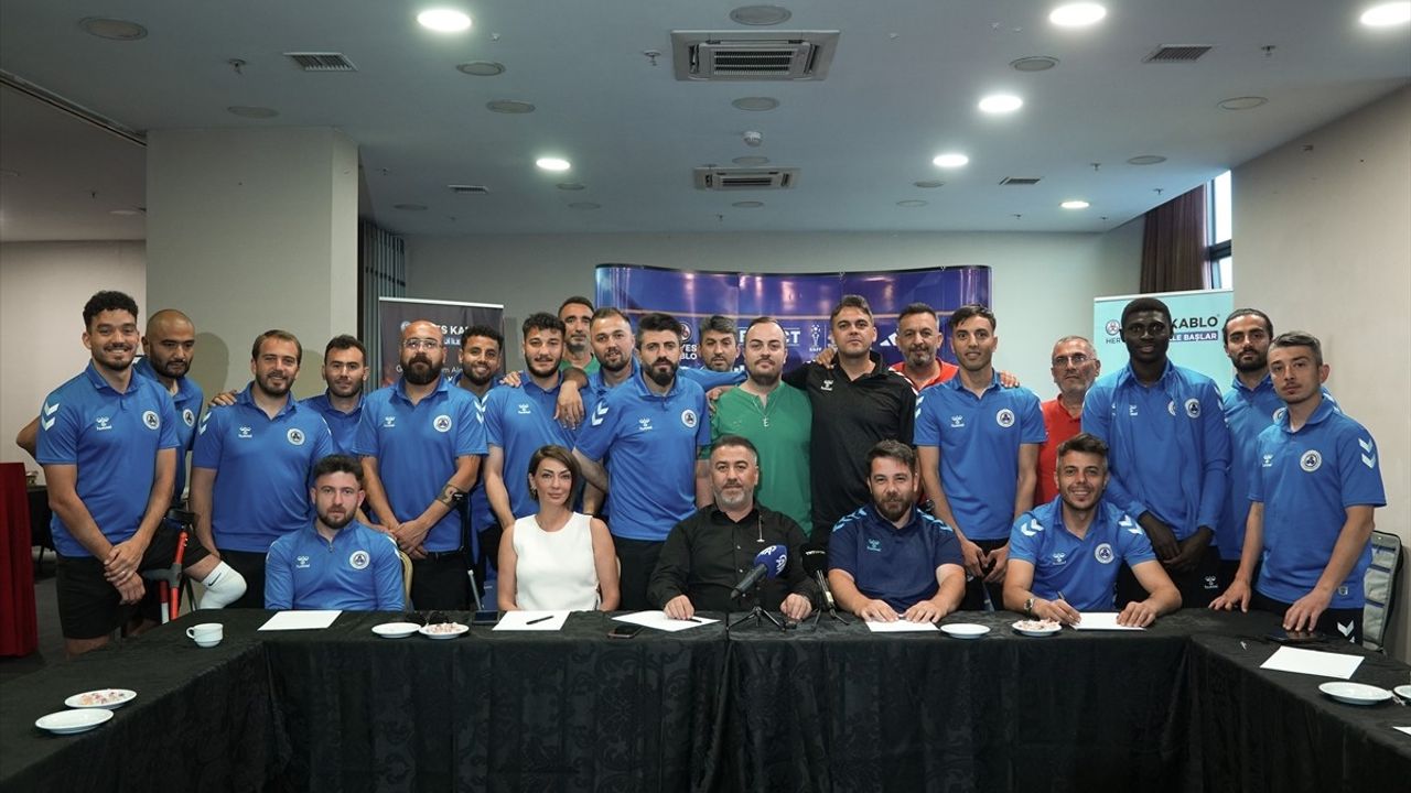 Alves Kablo Ampute Futbol Takımı'nın Hedefi 2025 Ampute Futbol Şampiyonlar Ligi Şampiyonluğu