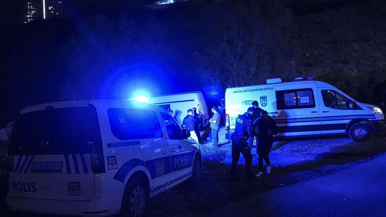 Ankara Çankaya'da Bıçaklanmış Bir Kişi Dere Yatağında Bulundu