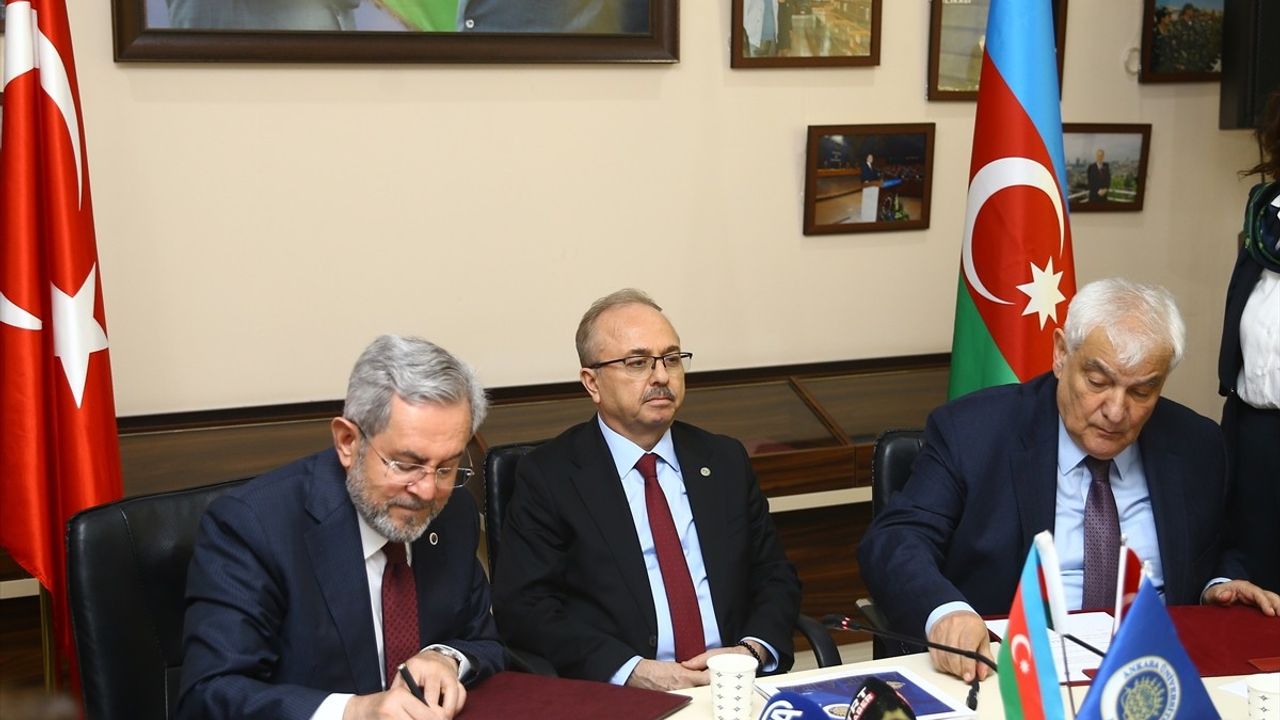Ankara Üniversitesi TÖMER İrtibat Bürosu Azerbaycan'da Açıldı