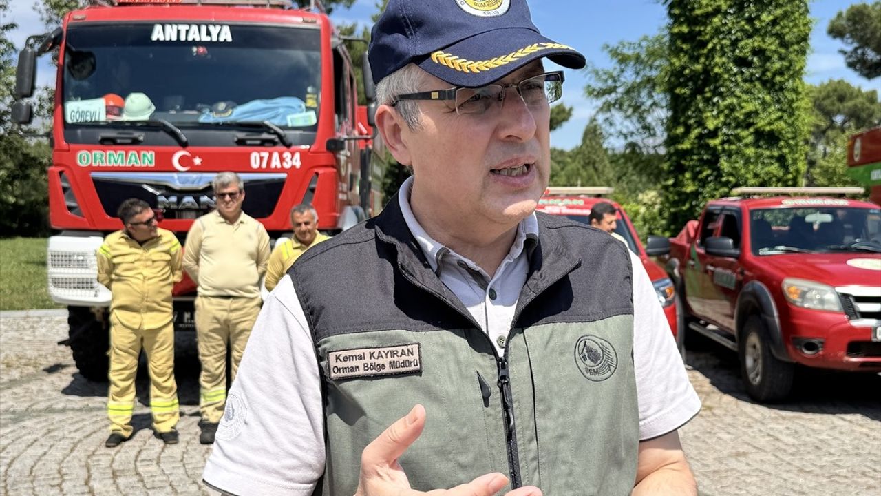 Antalya Orman Bölge Müdürlüğü Olası Yangınlara Karşı Hazırlıklarını Tamamladı