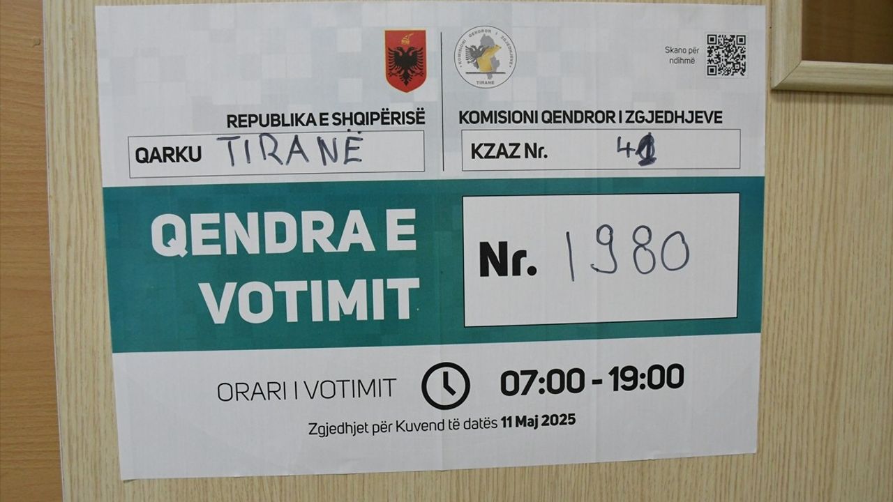 Arnavutluk'ta Genel Seçimlerde Oy Kullanma İşlemi Sona Erdi