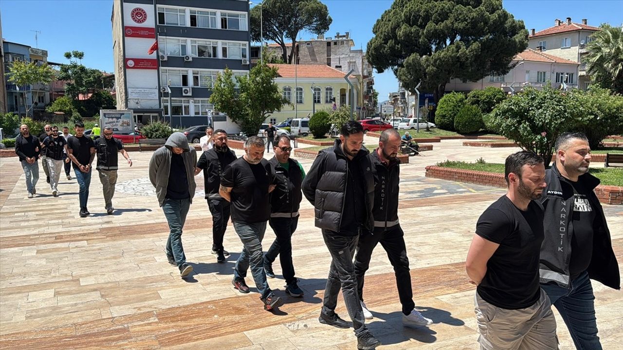 Aydın'da Uyuşturucu Operasyonunda 15 Şüpheli Tutuklandı