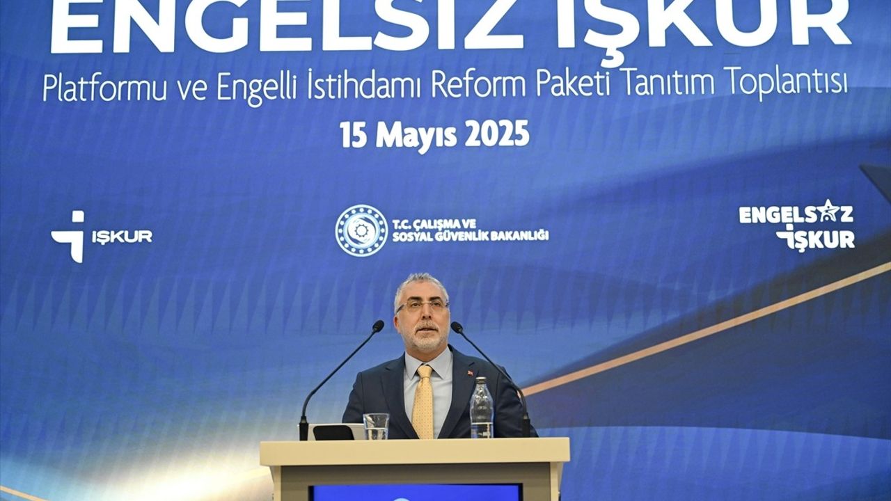 Bakan Işıkhan, Engelsiz İŞKUR Platformu'nu Tanıttı