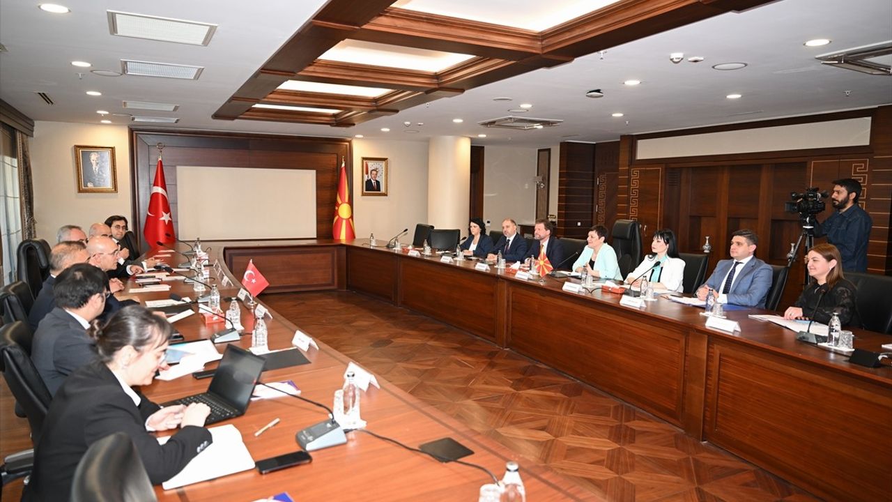 Bakan Şimşek, Kuzey Makedonya Maliye Bakanı Koçovska ile İşbirliği Görüşmesi Yaptı