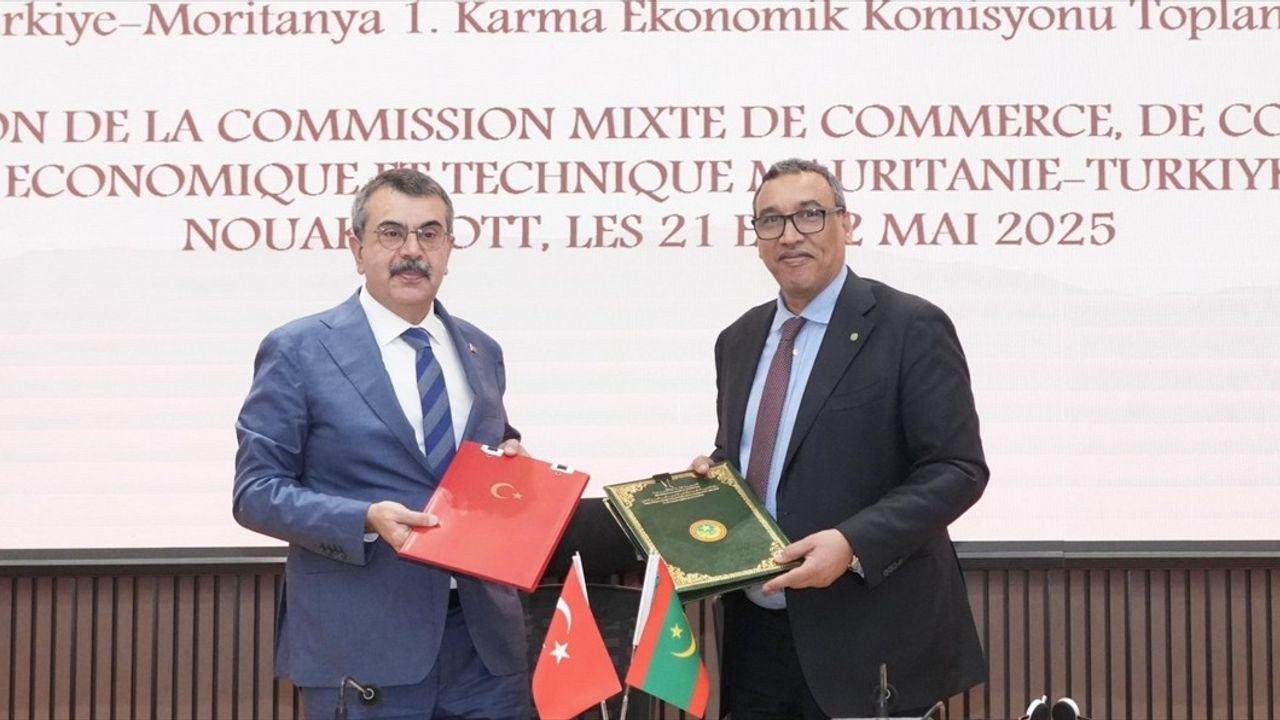 Bakan Tekin, Türkiye-Moritanya 1. Karma Ekonomik Komisyonu Toplantısı'na Katıldı