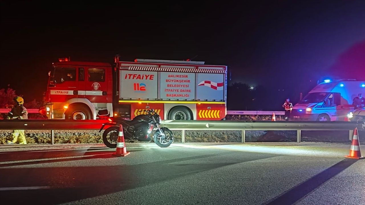 Balıkesir'de Motosiklet Kazası: Bir Kişi Hayatını Kaybetti