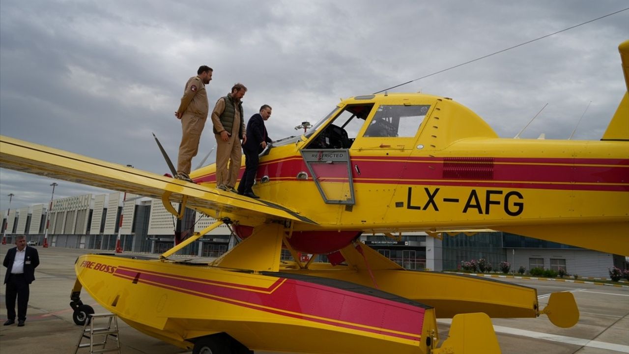 Balıkesir'de Orman Yangınlarına Karşı 2 Uçak Görevde