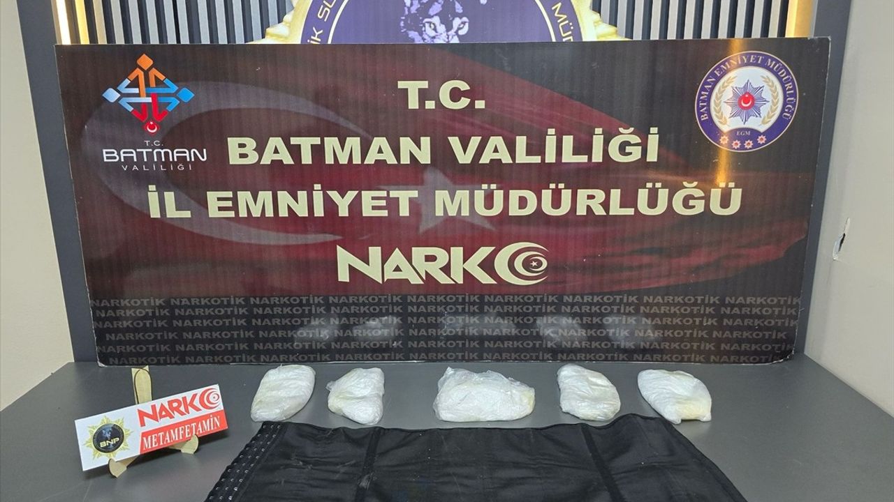 Batman'da Uyuşturucu Operasyonu: Bir Şüpheli Tutuklandı