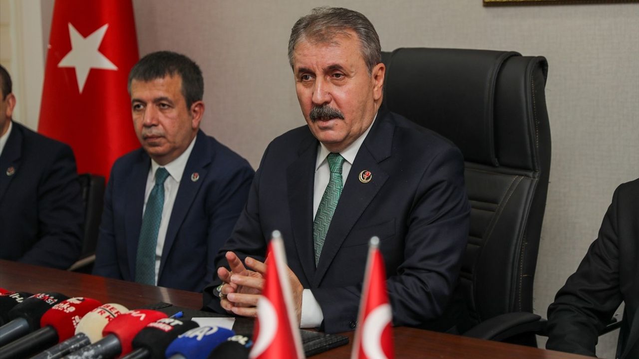 BBP Genel Başkanı Destici'den Diyarbakır'da Terörsüz Türkiye Açıklamaları