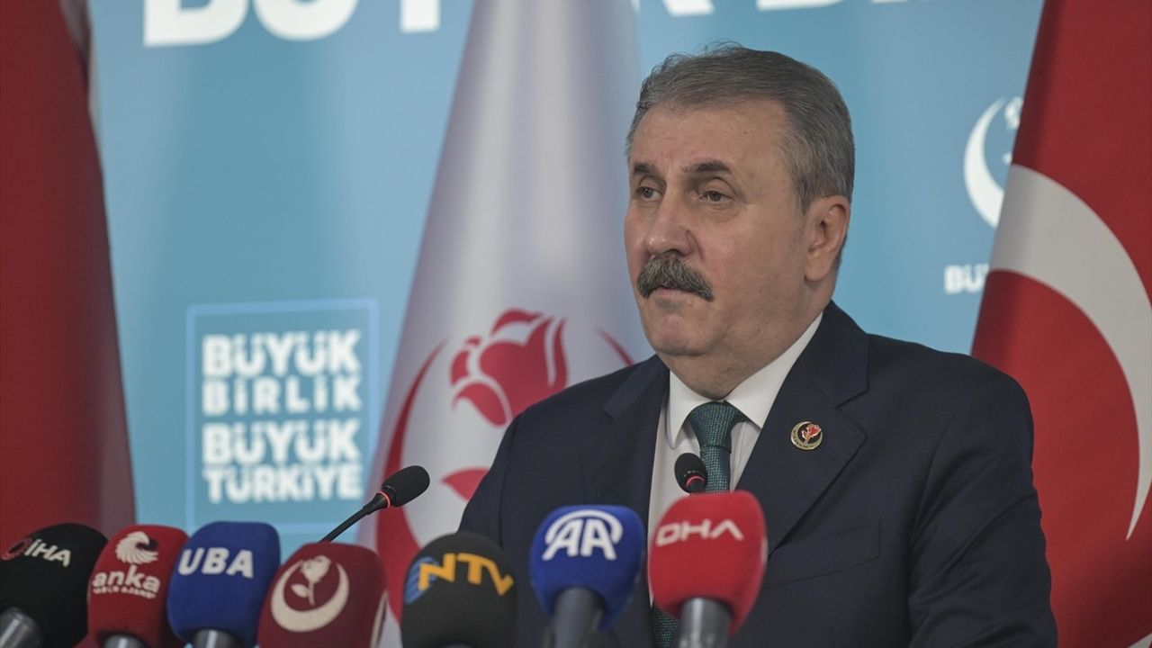 BBP Genel Başkanı Destici: 'Silah Bırakma Sürecinin Takipçisi Olacağız'