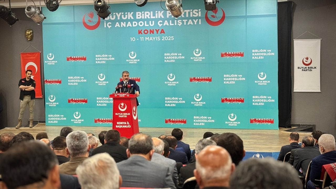 BBP Genel Başkanı Mustafa Destici, terörle mücadele ve Gazze hakkında konuştu